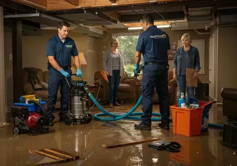 Basement Water Extraction and Removal Techniques process in Ford City, PA